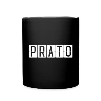 Panneau de l’aéroport de Prato - Mug uni - noir - Devant