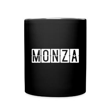 Monza Airport Sign - Full Colour Mug - black - Front