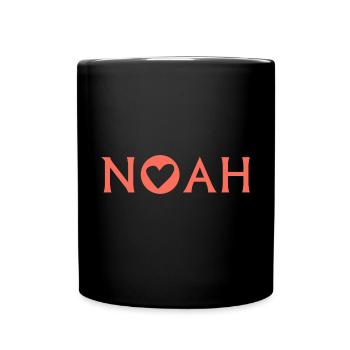 Noah - Tasse einfarbig - Schwarz - Vorne