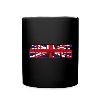 Junglist One Love Drum and Bass DNB UK Remix - Mug uni - noir - Devant