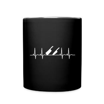 Butcher Butcher Butcher Butcher's Shop Gift - Full Colour Mug - black - Front