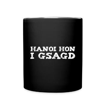 Schwabe Nein hab ich gesagt Schwäbisch - Tasse einfarbig - Schwarz - Vorne