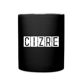Cizre Airport Sign - Full Colour Mug - black - Front