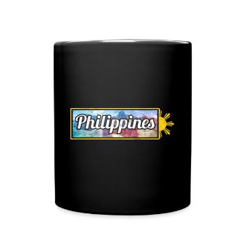 Philippinen Filipina Stolz Flagge Pinay I Geschenk - Tasse einfarbig - Schwarz - Vorne