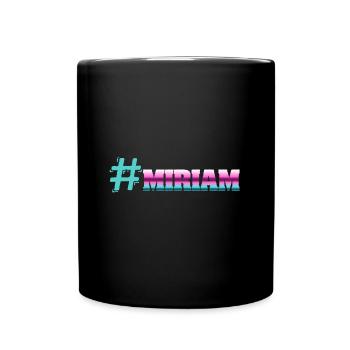 Miriam - Mug uni - noir - Devant