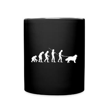 Terre-Neuve Chien de Terre-Neuve - Mug uni - noir - Devant