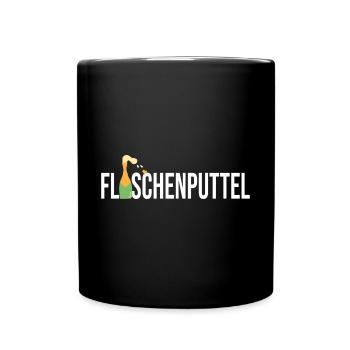 Flaschenputtel - Tasse einfarbig - Schwarz - Vorne