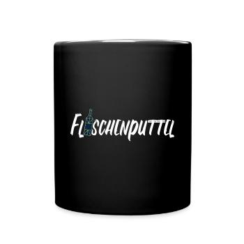 Flaschenputtel - Tasse einfarbig - Schwarz - Vorne