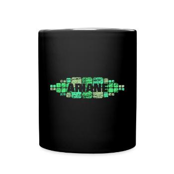 Mama Ariane - Tasse einfarbig - Schwarz - Vorne