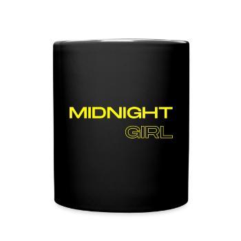 midnightgirl - Tasse einfarbig - Schwarz - Vorne