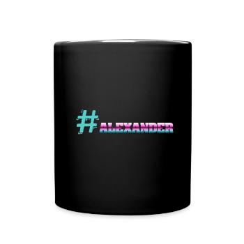 Gift for Alexander - Full Colour Mug - black - Front