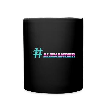 Gift for Alexander - Full Colour Mug - black - Front