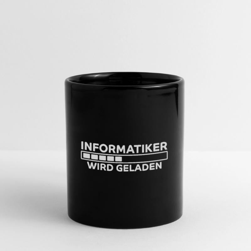 Informatiker Spruch Lustige Programmierer Geschenk Tasse einfarbig