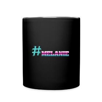 Cooler Melanie - Tasse einfarbig - Schwarz - Vorne