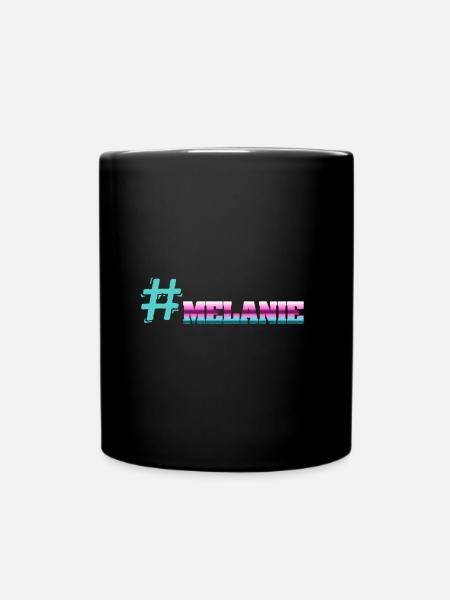 Cooler Melanie - Tasse einfarbig - Schwarz