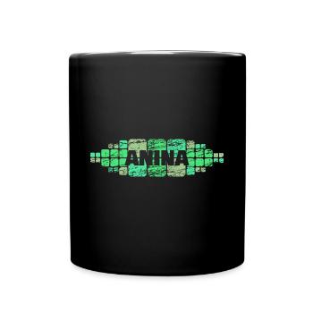 Mutti Anina - Tasse einfarbig - Schwarz - Vorne