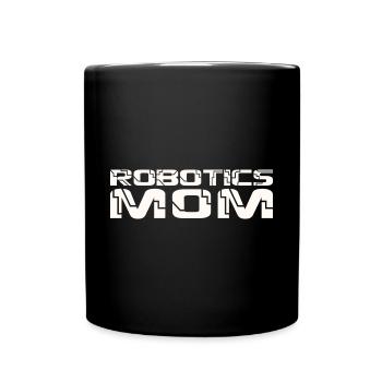Robotique Maman Droïde Constructeur Construire Robot Femmes Mothe - Mug uni - noir - Devant