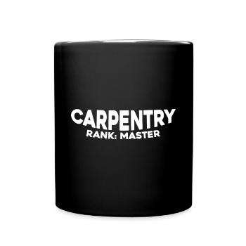 Carpentry Rank Master - Full Colour Mug - black - Front