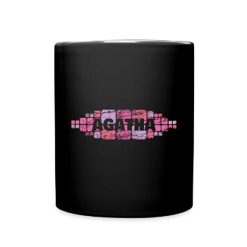 Mutti Agatha - Tasse einfarbig - Schwarz - Vorne