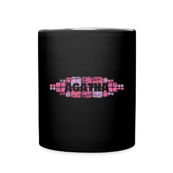 Mutti Agatha - Tasse einfarbig - Schwarz - Vorne