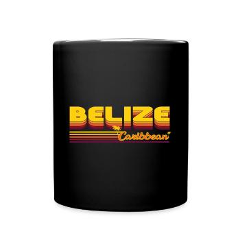 Belize - Adventure in the Heart of the Caribbean - Full Colour Mug - black - Front