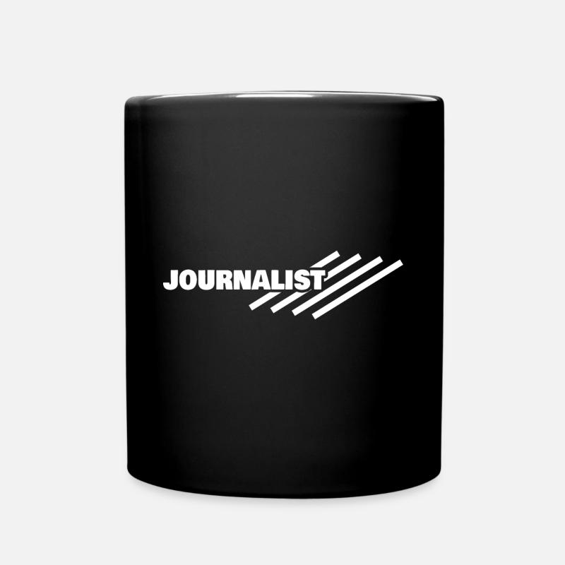 Journalist - Tasse einfarbig - Schwarz