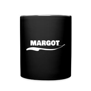 Margot comme prénom - Mug uni - noir - Devant