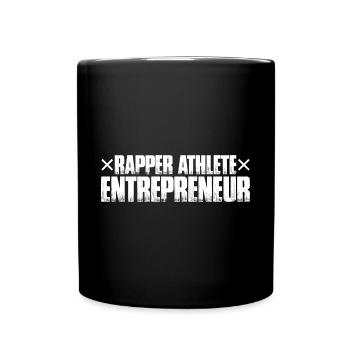 Rapper Athlete Entrepreneur 59 - Full Colour Mug - black - Front