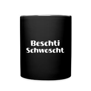 Beschti Schwoscht Schweiz Schwester Schweizerin - Tasse einfarbig - Schwarz - Vorne