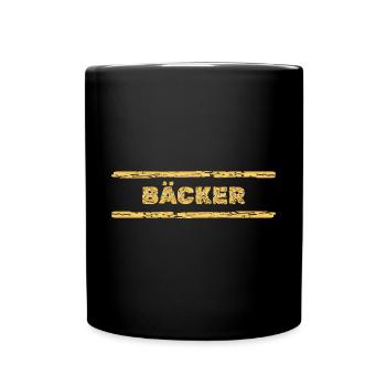 Gift for baker - Full Colour Mug - black - Front