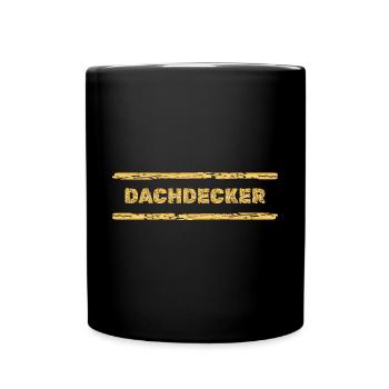 Profession Couvreur - Mug uni - noir - Devant
