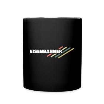 Emploi de cheminot - Mug uni - noir - Devant