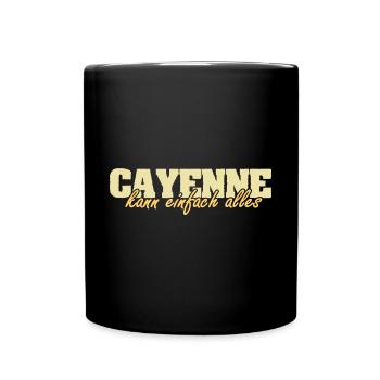Cadeau pour Cayenne - Mug uni - noir - Devant