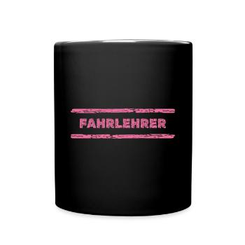 Occupation: Driving instructor - Full Colour Mug - black - Front