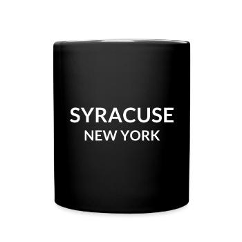 Syracuse, New York, USA - Full Colour Mug - black - Front