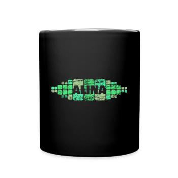 Maman Alina - Mug uni - noir - Devant