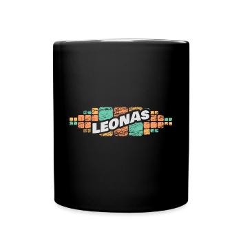Cadeau pour Leonas - Mug uni - noir - Devant