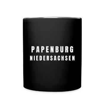 Papenburg, Lower Saxony - Full Colour Mug - black - Front