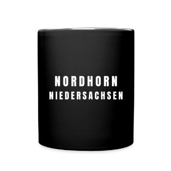 Nordhorn, Basse-Saxe - Mug uni - noir - Devant