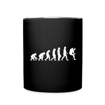 Escalade Bloc Évolution des personnes Sports - Mug uni - noir - Devant