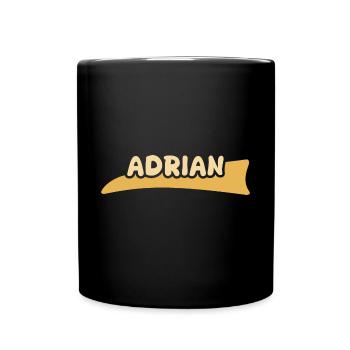 Adrian - Full Colour Mug - black - Front