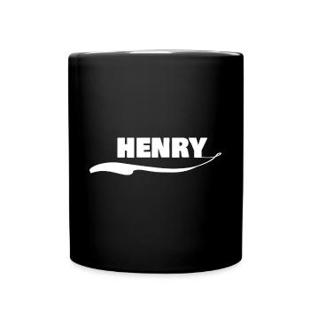 Henry - Tasse einfarbig - Schwarz - Vorne
