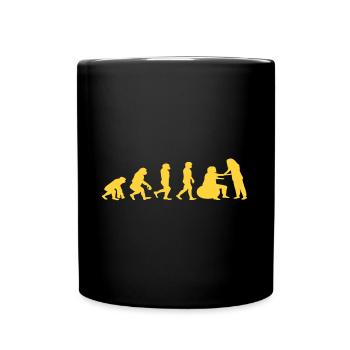 Physiotherapie Physio Physiotherapeut Geschenk - Tasse einfarbig - Schwarz - Vorne