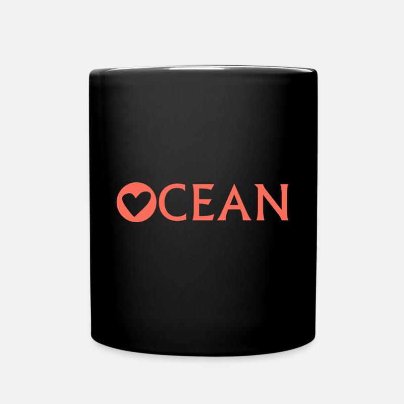 Océan - Mug uni - noir