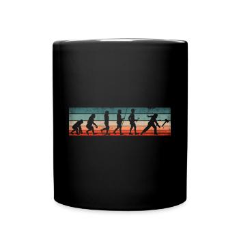 Axe Hatchet Throwing Hatchet Ax Thrower Evolution - Tasse einfarbig - Schwarz - Vorne