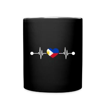 Heartbeat Philippine Philippines - Mug uni - noir - Devant