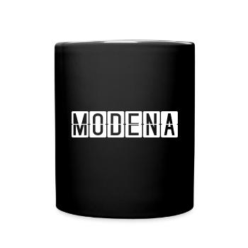 Modena Flughafentafel - Tasse einfarbig - Schwarz - Vorne