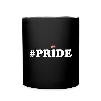 Pride LGBT LGBTQ CSD Drapeaux Arc-en-ciel - Mug uni - noir - Devant
