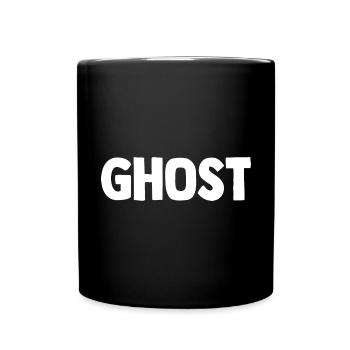 Halloween Ghost Ghost Ghost Spirit Boo Costume - Full Colour Mug - black - Front
