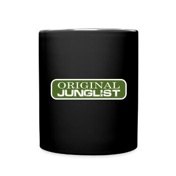 Original Junglist Drum and Bass DnB 90s Green - Full Colour Mug - black - Front